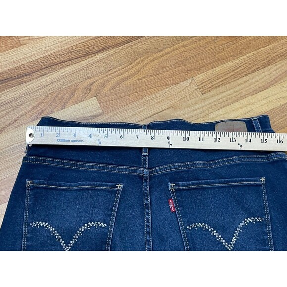 Levi's 512 Women's 14 Blue Jeans Denim Cotton Bootcut 5-Pockets Workwear Outdoor - Picture 7 of 11